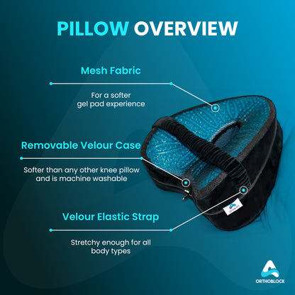 Knee Pillow - The Ultimate Side Sleeper Pillow